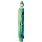 Glow in Dark Aqua Blue and Green with Black Stripe