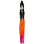 Black Orange and Pink Rainbow