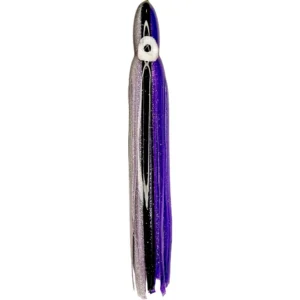 Purple and Silver with Black Stripes