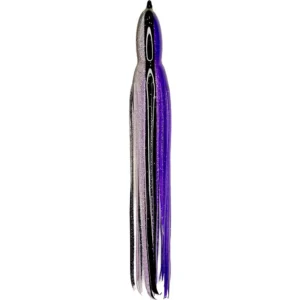 Purple and Silver with Black Stripes