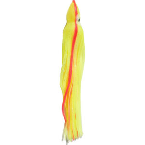 Yellow with Orange Stripes