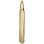 Pearl White Trolling Lures Skirt with Eyes