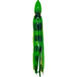 Sea Bee Green and Yellow with Square Pattern Squid Skirt