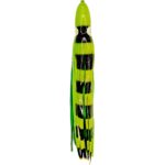 Sea Bee Green and Yellow with Square Pattern Squid Skirt